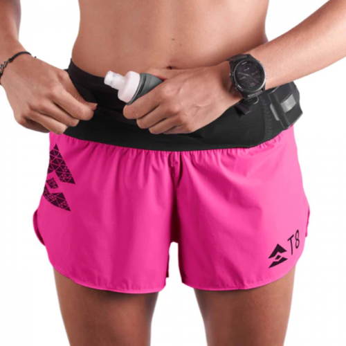 T8 Women's Sherpa Shorts V2 - Hot Pink